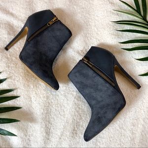 SALE Michael Antonio ash blue booties EUC 7.5